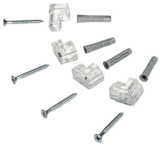 Set de 4 fixation miroir - Diall - Brico Dépôt