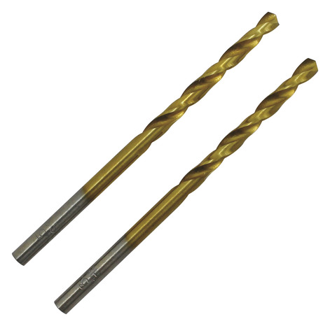 Lot de 2 forets métaux Tin 3,5 x 70 mm - Erbauer - Brico Dépôt