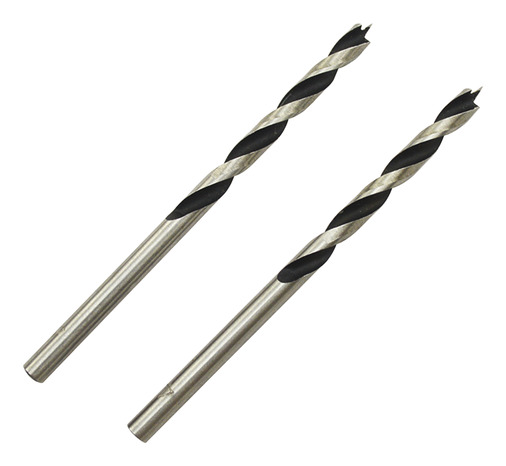 Mèches à bois en acier 4 x 75 mm universel - Brico Dépôt