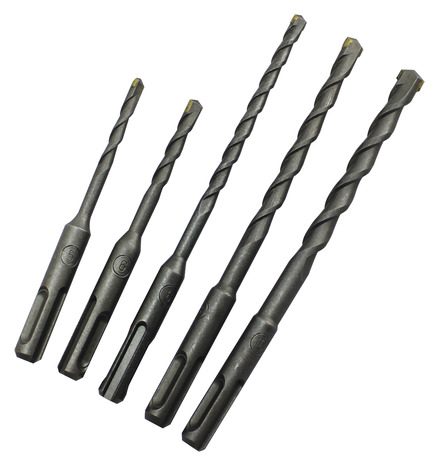 Coffret de 5 forets béton en carbure SDS + - Brico Dépôt