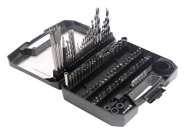 Coffret assortiment forets et embouts perçage vissage - 100 pièces - Brico Dépôt