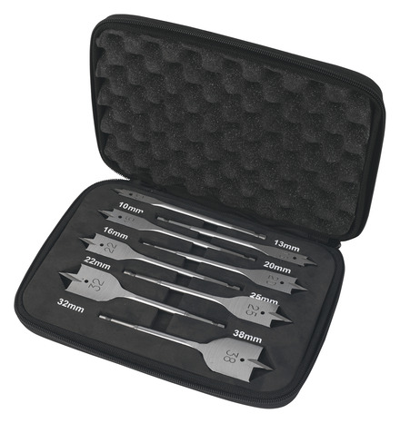 Coffret de mèches plates bois Longueur 260 mm - Brico Dépôt
