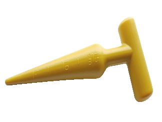 Plantoir à bulbe en plastique brut l. 9 cm - Brico Dépôt