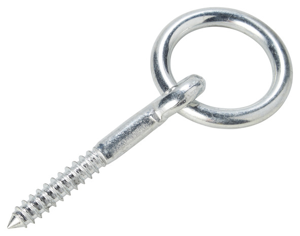 Anneau d'écurie à vis en bois 10 x 55 mm - Diall - Brico Dépôt