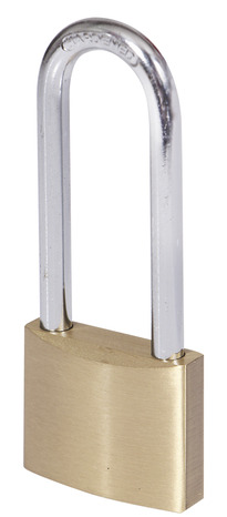 Cadenas longue anse laiton 38 mm Ø 6,3 mm - Brico Dépôt