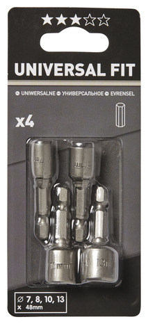 Lot de 4 noix de serrage - Universal - Brico Dépôt