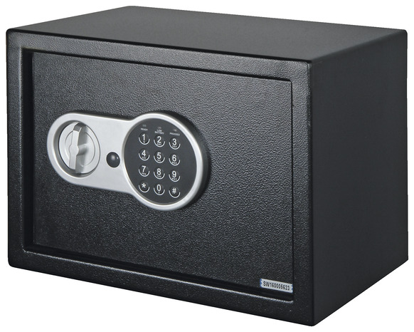 Coffre fort électronique noir en acier 16 litres - Brico Dépôt