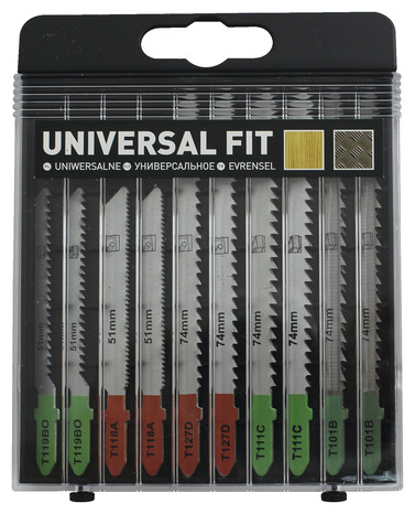 Lot de 10 lames de scie sauteuse T - SJG95077 - Brico Dépôt