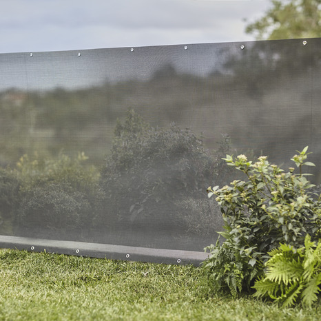 Brise-vue gris - H. 1,20 m x L. 5 m - Marque BLOOMA - Brico Dépôt