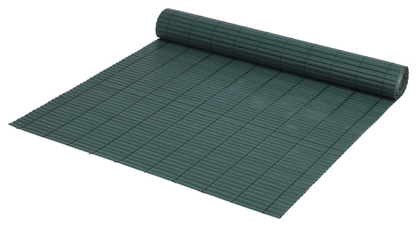 Canisse PVC verte - Hauteur. 1 m x L. 3 m - Marque BLOOMA - Brico Dépôt