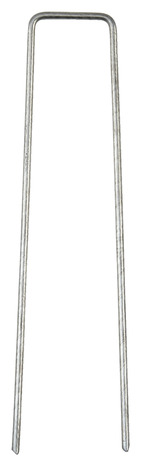 Lot de 20 chevilles et agrafes de jardin en acier - Brico Dépôt