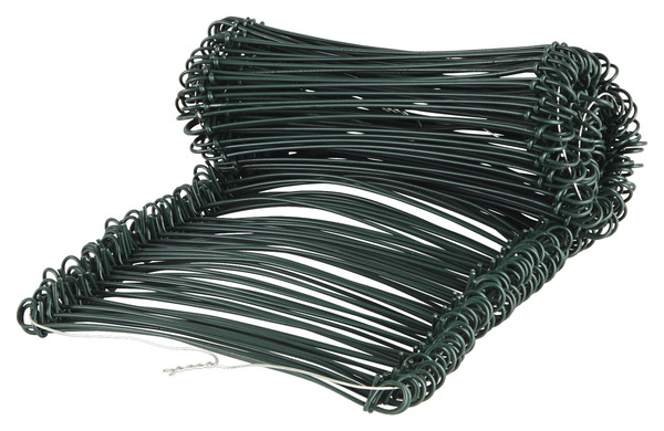 Lot 200 liens verts en acier zingué revêtu PVC - Marque BLOOMA - Brico Dépôt