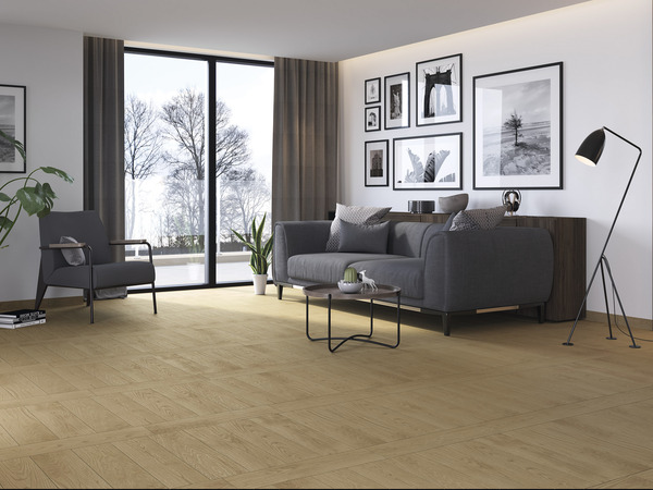 Carrelage de sol intérieur "Arrezo" beige - l. 15 x L. 60 cm - Colours - Brico Dépôt