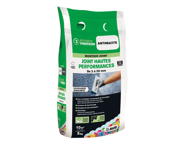 Joint anthracite haute performance 5 kg - Mapei - Brico Dépôt