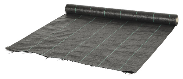 Rouleau géotextile noir L 10 m x l 1 - Brico Dépôt