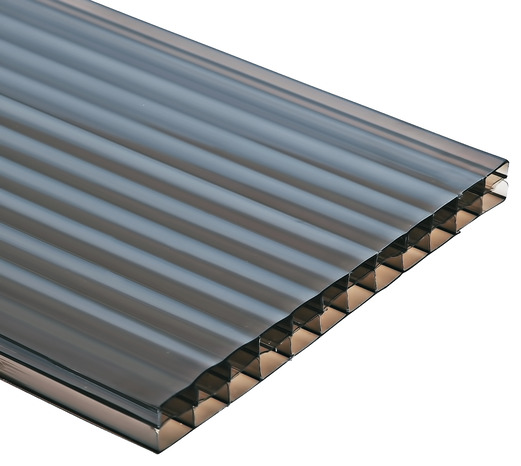 Plaque polycarbonate bronze 2 m x 16 mm - Brico Dépôt