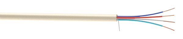 Câble téléreport non armé 4 paires ivoire - Vendu au mètre - Brico Dépôt