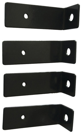 Lot 4 équerres de fixation pour clôture "Neva" - Marque BLOOMA - Brico Dépôt