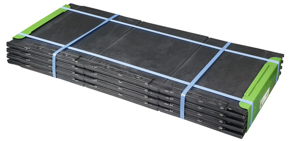 Lot de 8 tuiles anthracite - Brico Dépôt