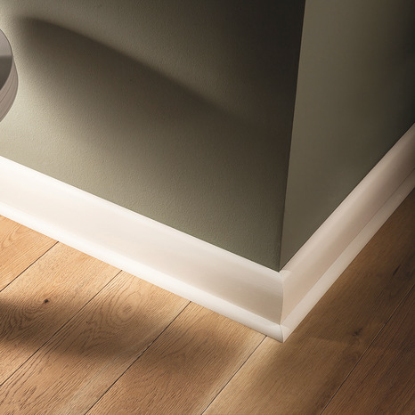 Quart de rond en pin prépeint 2,40 M - l. 9 x Ép. 9 mm - Brico Dépôt