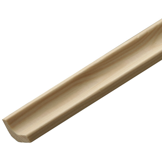 Corniche en pin 2,40 m - section 18 x 18 mm - Brico Dépôt