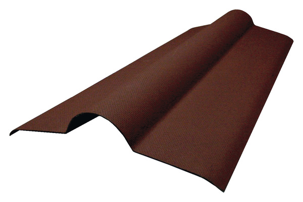 Faîtière pour plaque bitumeuse ondulée - Rouge - Brico Dépôt