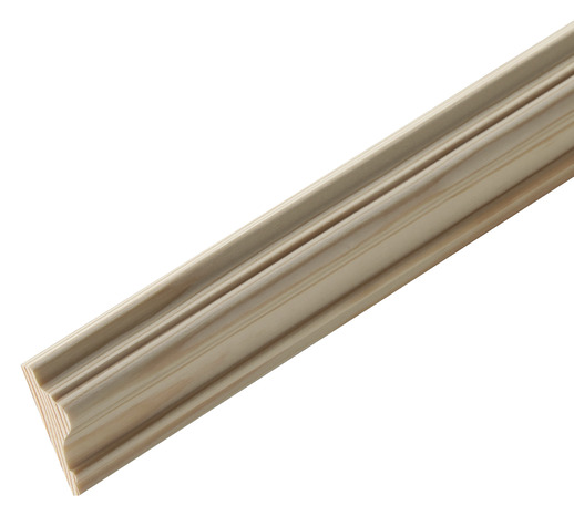 Moulure d'encadrement en pin L. 2,40 m - section 15 x 45 mm - Brico Dépôt