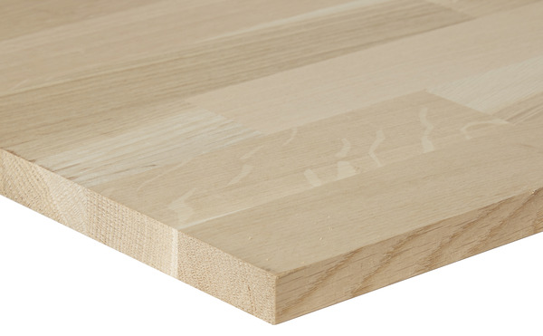 Tablette en chêne 2 m - l. 30 cm - Ép. 1,8 cm - Brico Dépôt