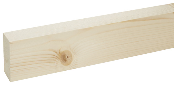 Tasseau en sapin du nord raboté L. 2,40 m - section 34 x 70 mm - Brico Dépôt