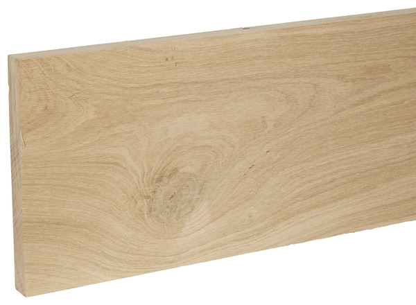 Planche rabotée en chêne massif L. 200 cm - Section 180 x 20 mm - Brico Dépôt