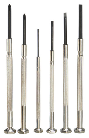 Coffret de 6 tournevis de précisions - Brico Dépôt