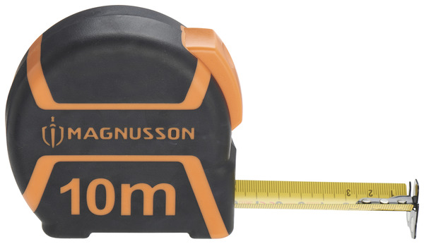Mètre ruban 10 m (MS40) - MAGNUSSON - Brico Dépôt