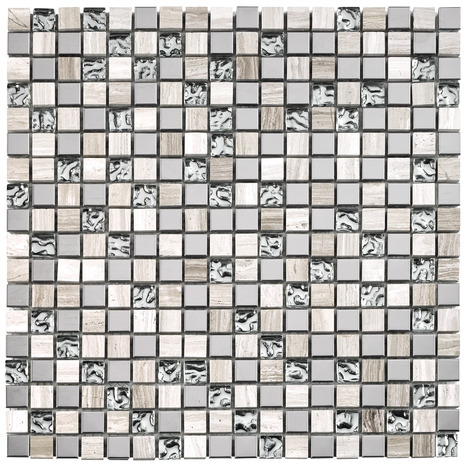Mosaïque "Mecine" beige - l. 30 x L. 30 cm - Colours - Brico Dépôt