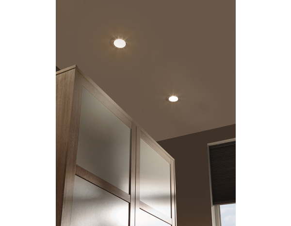 Anneau métal blanc fixe ip20 (ykrs303wr) - Brico Dépôt