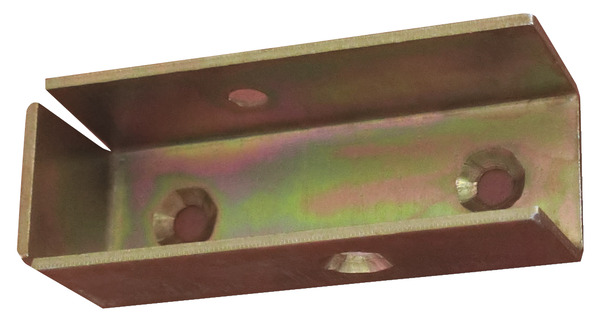 Support pour traverse - L.24 mm H. 67 mm. Ép 1,8 mm P. 30 mm - Marque BLOOMA - Brico Dépôt