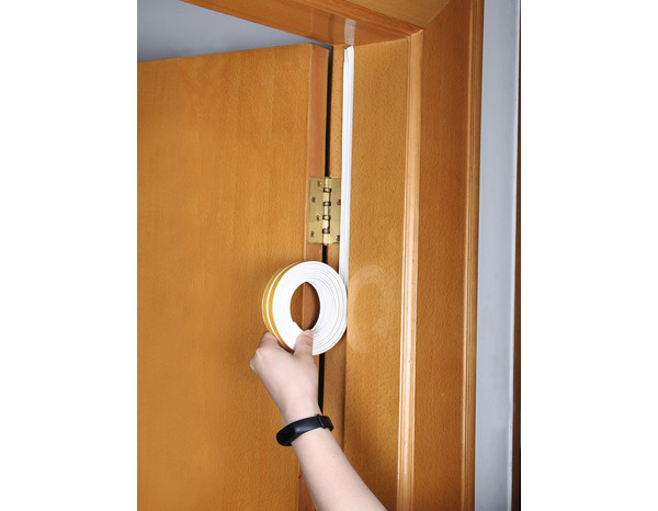 Joint multi-usage profil E adhésif - Blanc - L. 6 m x l. 4 mm - Diall - Brico Dépôt