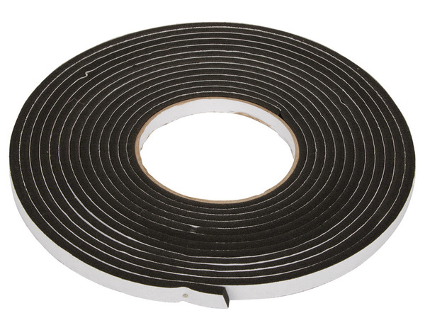 Joint mousse PVC universel - Noir - L. 6 m x l. 9 mm - Diall - Brico Dépôt