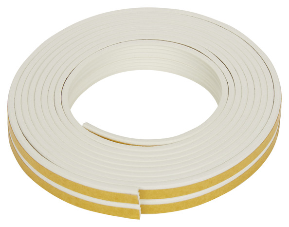 Joint multi-usage profil E adhésif - Blanc - L. 6 m x l. 4 mm - Diall - Brico Dépôt