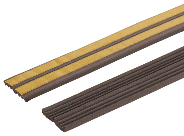 Joint multi-usage profil E adhésif - Marron - L. 6 m x l. 4 mm - Diall - Brico Dépôt