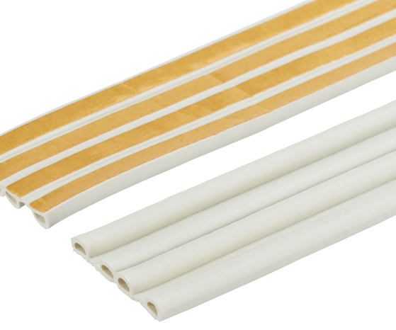 Joint multi-usage profil P adhésif blanc - L. 24 m x l. 4 mm - Diall - Brico Dépôt