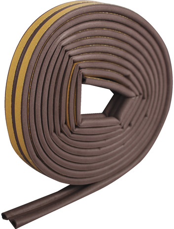 Joint multi-usage profil P adhésif marron - L. 24 m x l. 4 mm - Diall - Brico Dépôt