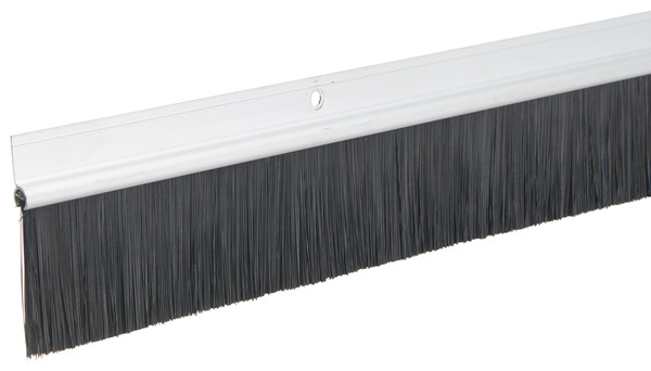 Bas de porte pour garage en aluminium avec brosse à visser - L. 2,5 m - Diall - Brico Dépôt