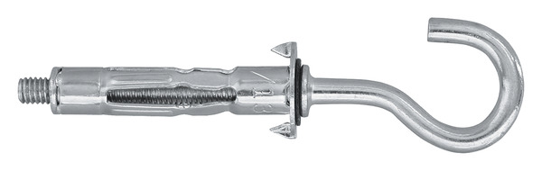 4 chevilles metal a expansion 5x52+crochet - Diall - Brico Dépôt