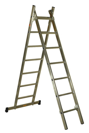 Echafaudage multifonction aluminium 5 en 1 charge maxi 150 kg - H. 3,10 m - Escalux - Brico Dépôt