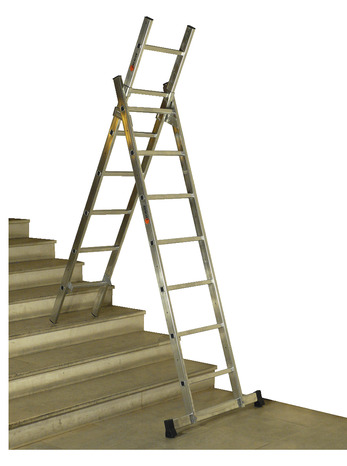 Echafaudage multifonction aluminium 5 en 1 charge maxi 150 kg - H. 3,10 m - Escalux - Brico Dépôt