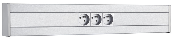 Kit goulotte aluminium - L. 60 cm x 65 x 100 mm - GGK - Brico Dépôt