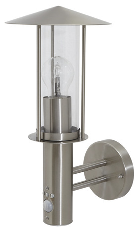 Applique montante à détection IP44 "Chignik" - Chrome - Marque BLOOMA - Brico Dépôt