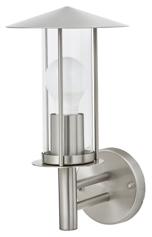 Applique montante IP44 "Chignik" - Chrome - Marque BLOOMA - Brico Dépôt