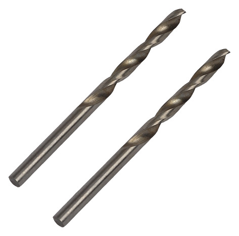 Lot de 2 forets à métaux 2,5 x 57 mm HSS - DRL97784 - Universal - Brico Dépôt