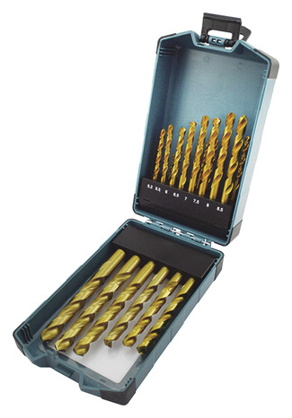 Coffret de 25 forets métal TIN - Erbauer - Brico Dépôt